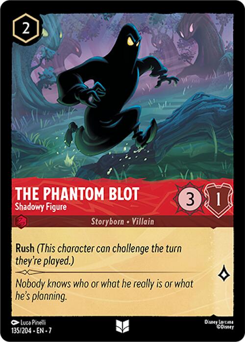 The Phantom Blot - Shadowy Figure (135/204) [Archazia's Island]