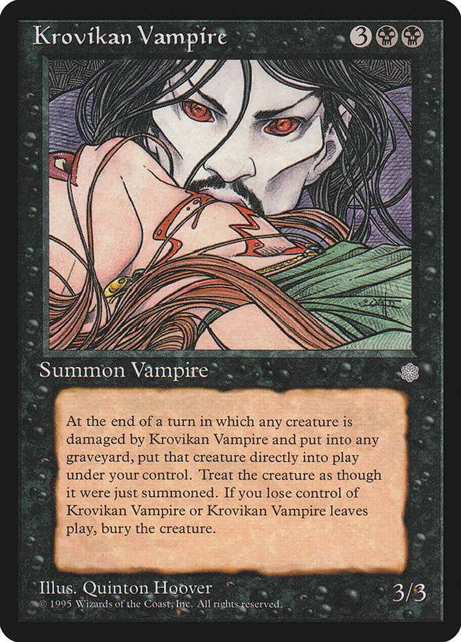 Krovikan Vampire [Ice Age]