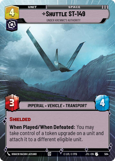 Shuttle ST-149 - Under Krennic's Authority (504) (Hyperspace) (504) [Jump to Lightspeed]