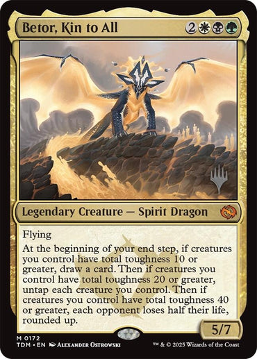 Betor, Kin to All [Tarkir: Dragonstorm Promos]