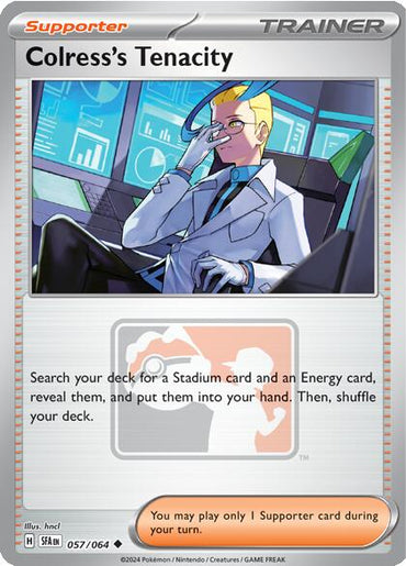 Colress's Tenacity (057/064) [League & Championship Cards]