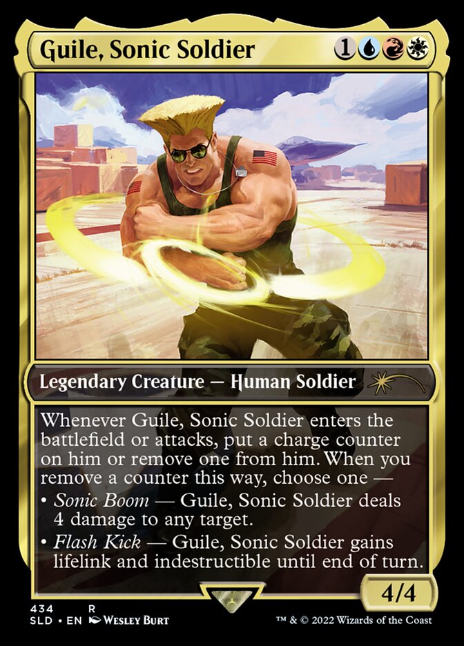 Guile, Sonic Soldier [Secret Lair Drop Series]