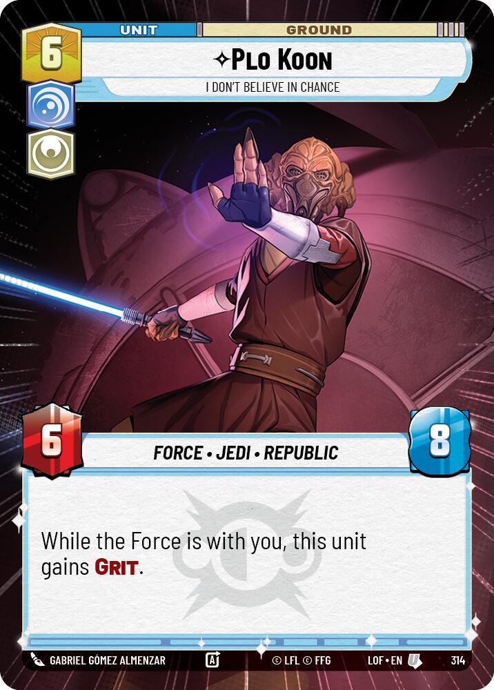 Plo Koon - I Don't Believe in Chance (314) (Hyperspace) (314) [Legends of the Force]