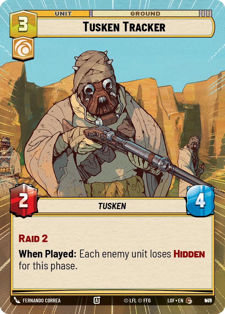 Tusken Tracker (949) (Hyperspace Foil) (949) [Legends of the Force]