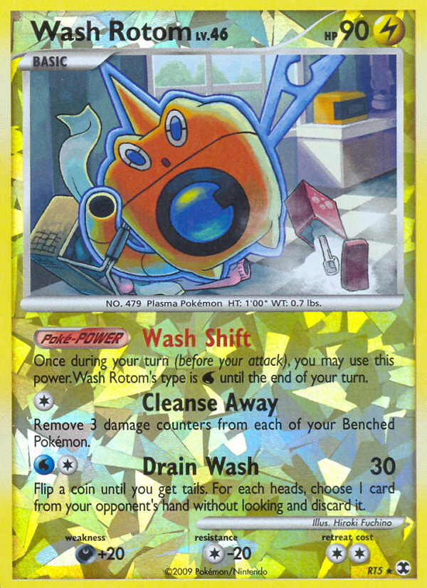 Wash Rotom (RT5) [Platinum: Rising Rivals]