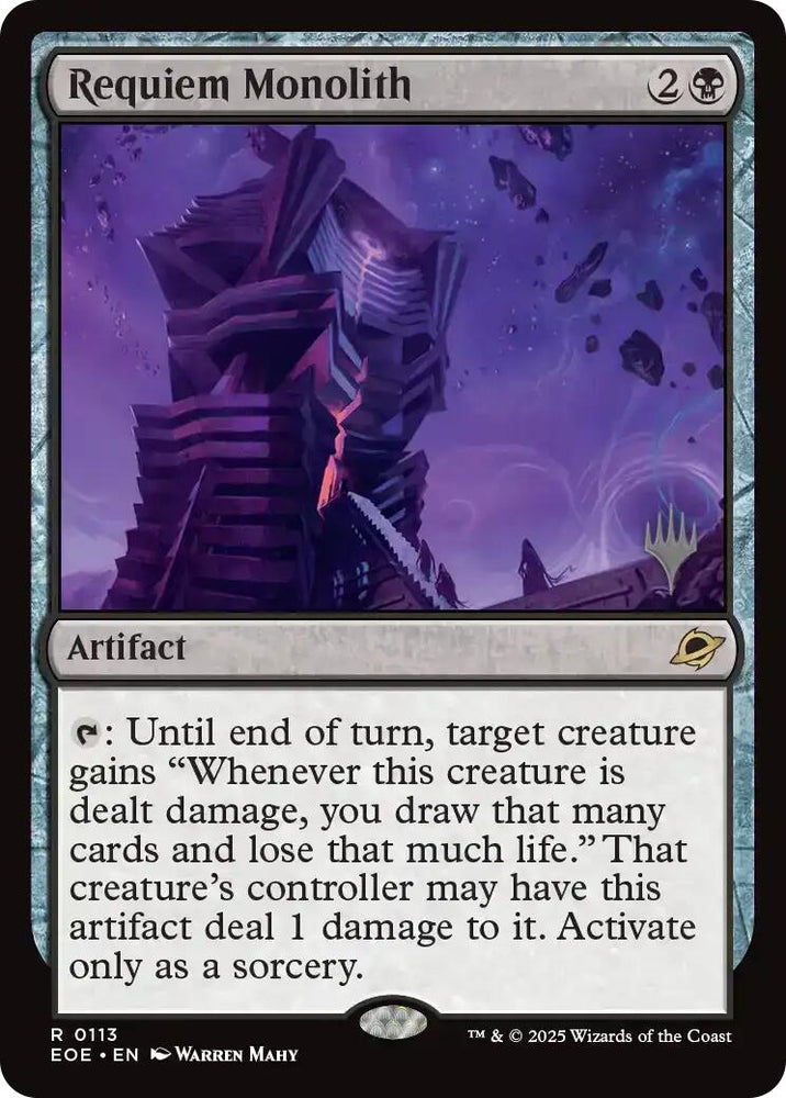 Requiem Monolith [Edge of Eternities Promo Pack]