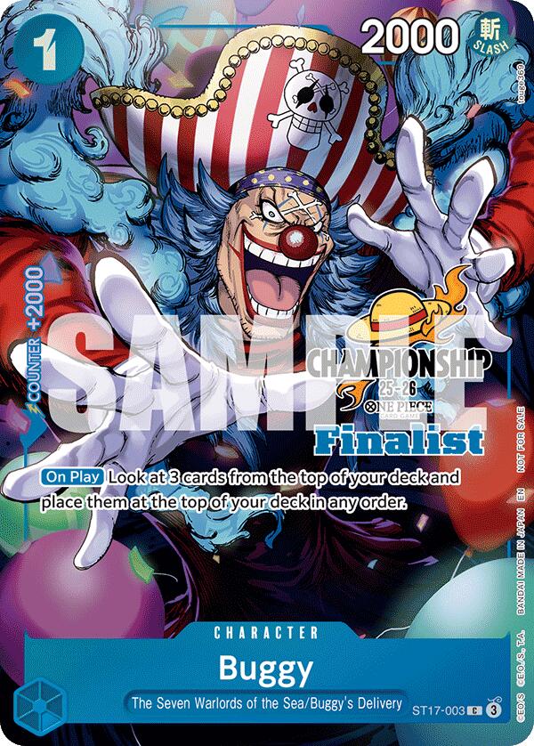 Buggy (CS 25-26 Finalist Card Set 1) [One Piece Promotion Cards]