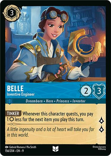 Belle - Inventive Engineer (156/204) [Fabled]