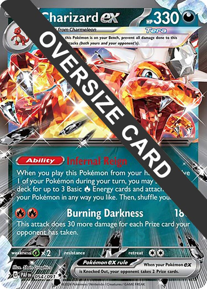 Charizard ex (054/091) (Jumbo Card) [Miscellaneous Cards]