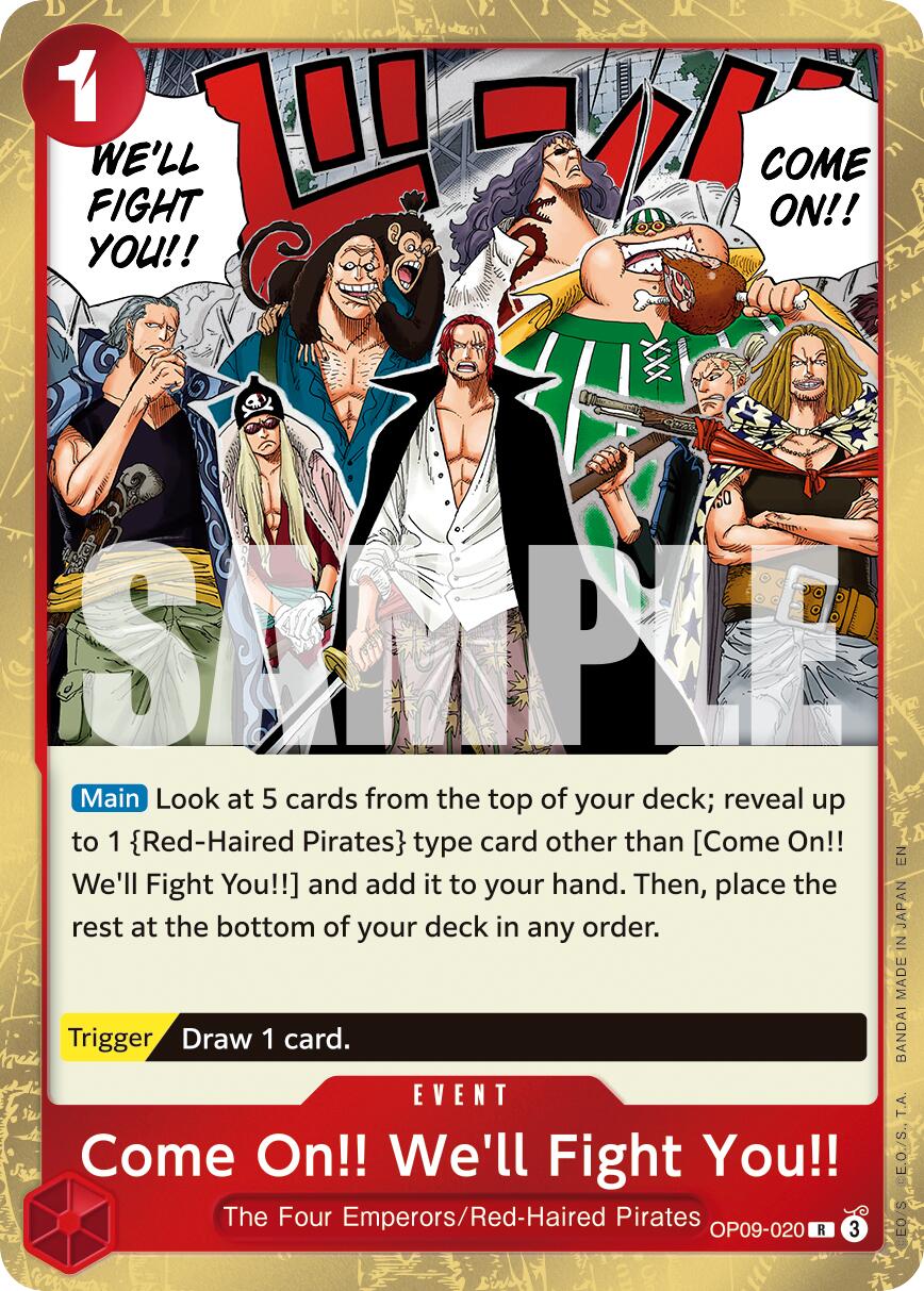 Come On!! We'll Fight You!! (Reprint) [Premium Booster -The Best- Vol. 2]
