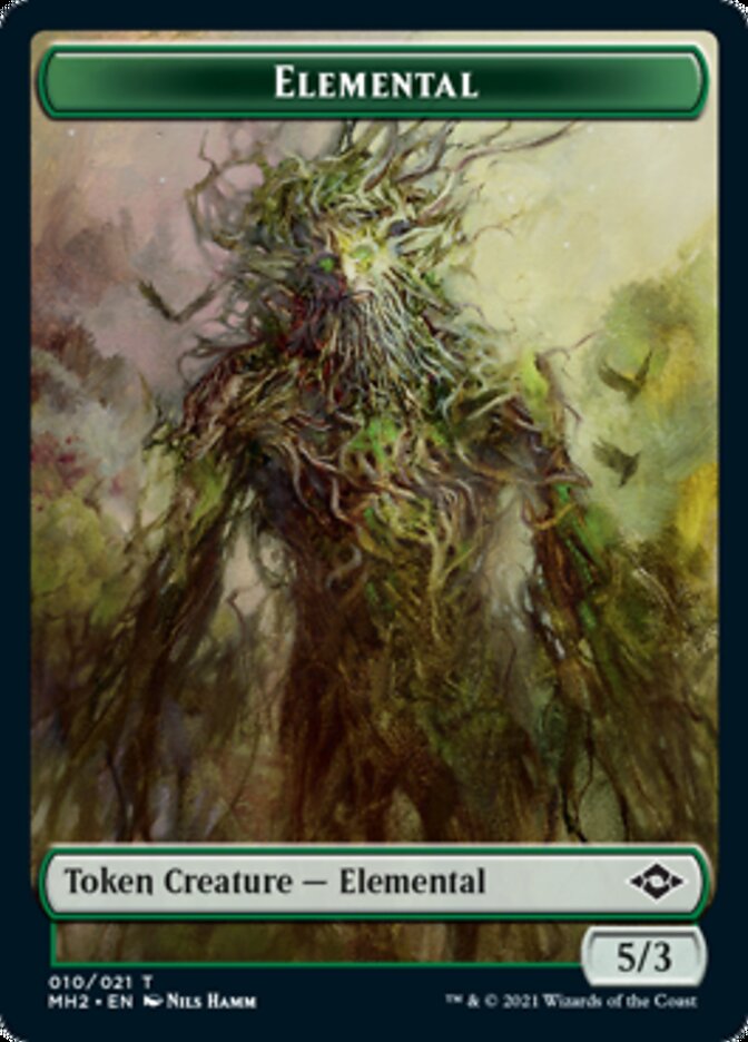 Elemental // Food (18) Double-Sided Token [Modern Horizons 2 Tokens]