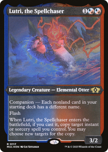 Lutri, the Spellchaser (Foil Etched) [Multiverse Legends]