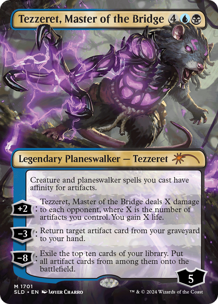 Tezzeret, Master of the Bridge (Rainbow Foil) [Secret Lair Drop Series]