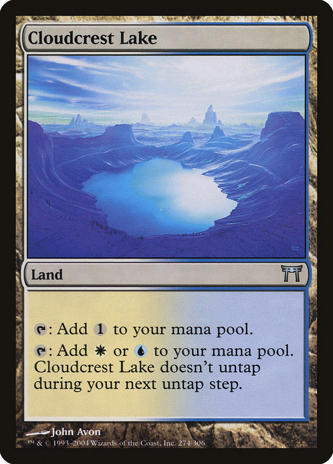 Cloudcrest Lake [Champions of Kamigawa]