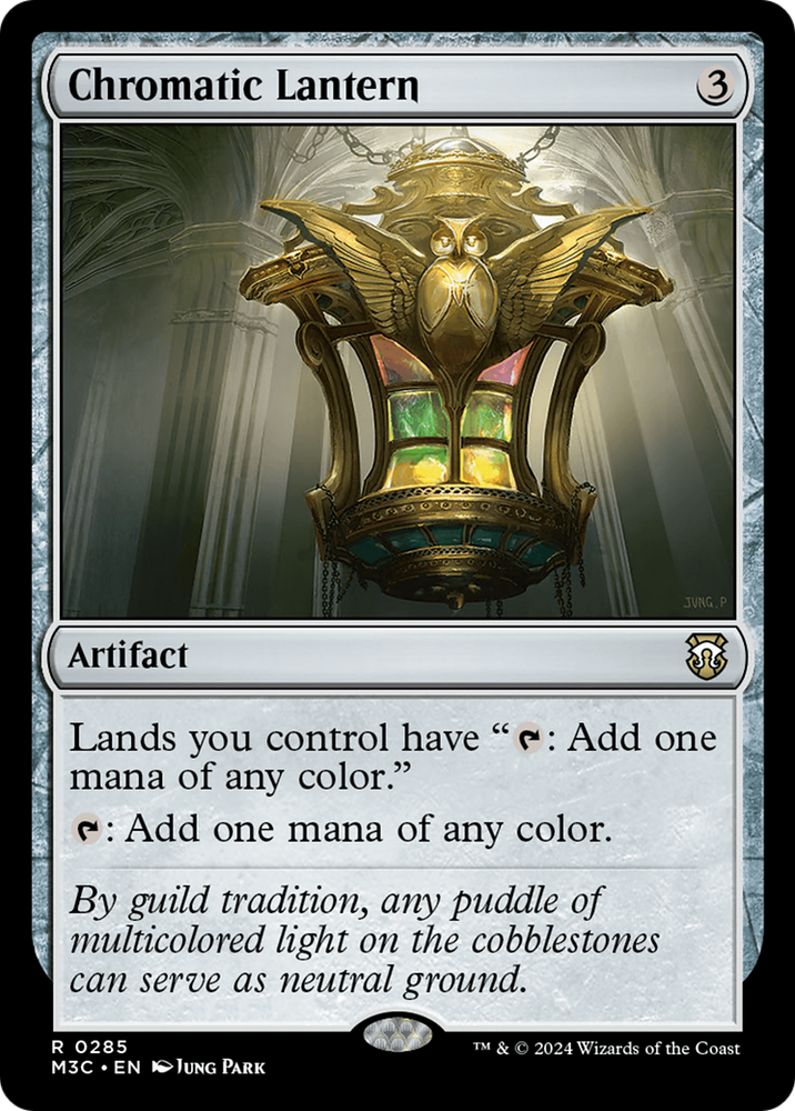 Chromatic Lantern (Ripple Foil) [Modern Horizons 3 Commander]