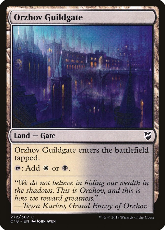 Orzhov Guildgate [Commander 2018]