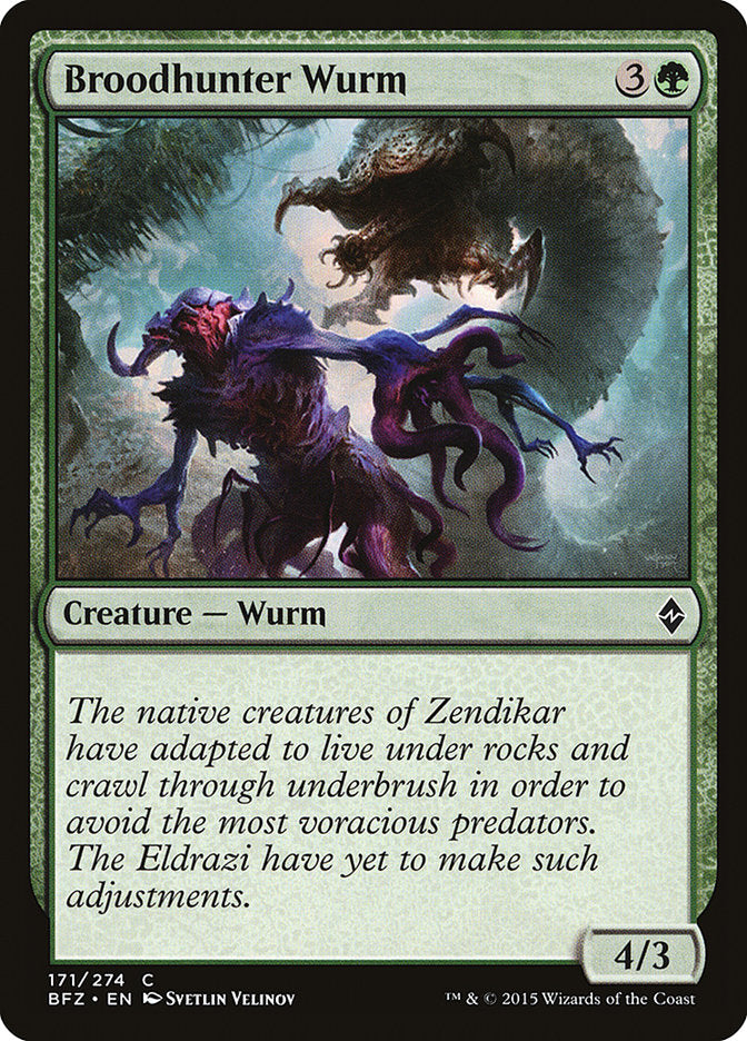 Broodhunter Wurm [Battle for Zendikar]