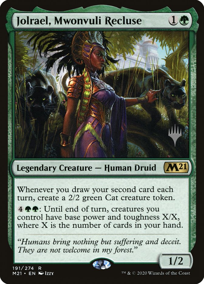 Jolrael, Mwonvuli Recluse (Promo Pack) [Core Set 2021 Promos]