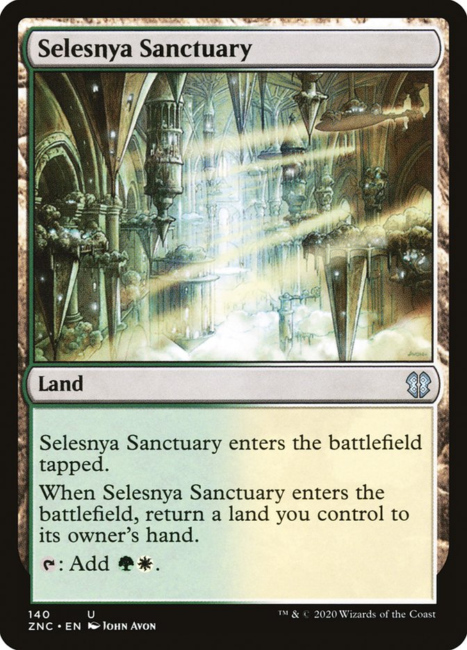 Selesnya Sanctuary [Zendikar Rising Commander]