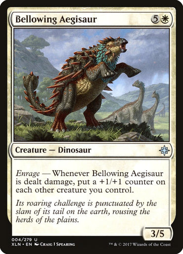 Bellowing Aegisaur [Ixalan]