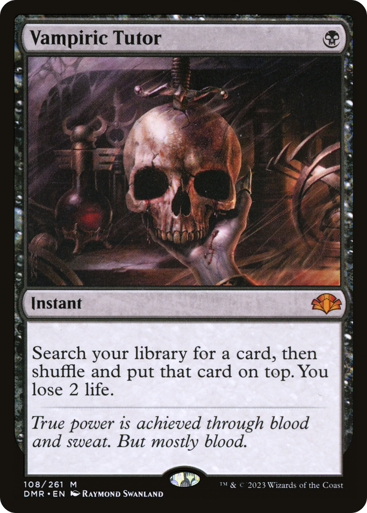 Vampiric Tutor [Dominaria Remastered]