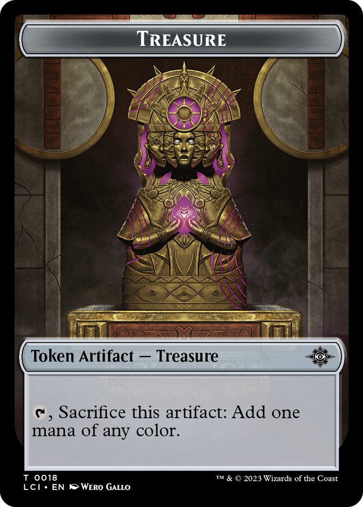 Treasure Token [The Lost Caverns of Ixalan Tokens]