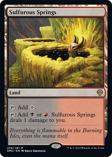 Sulfurous Springs [Dominaria United Prerelease Promos]