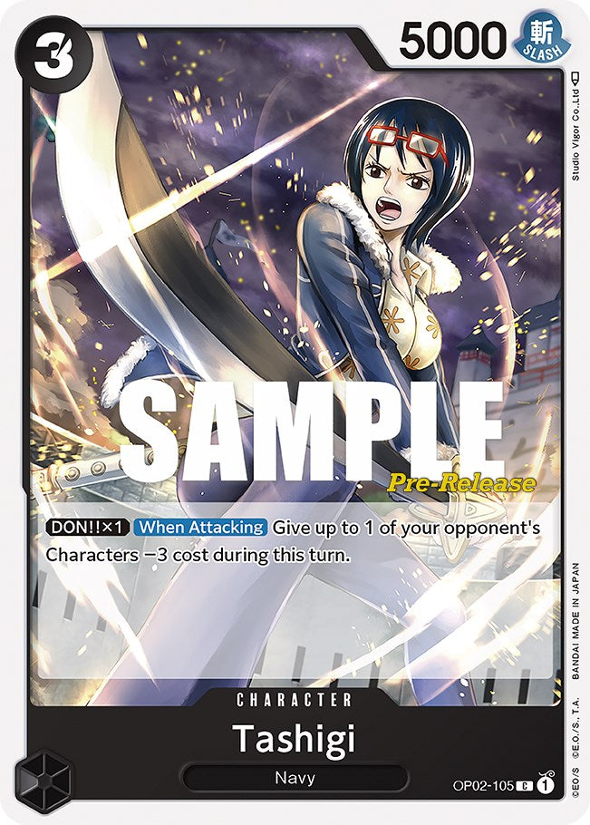 Tashigi [Paramount War Pre-Release Cards]