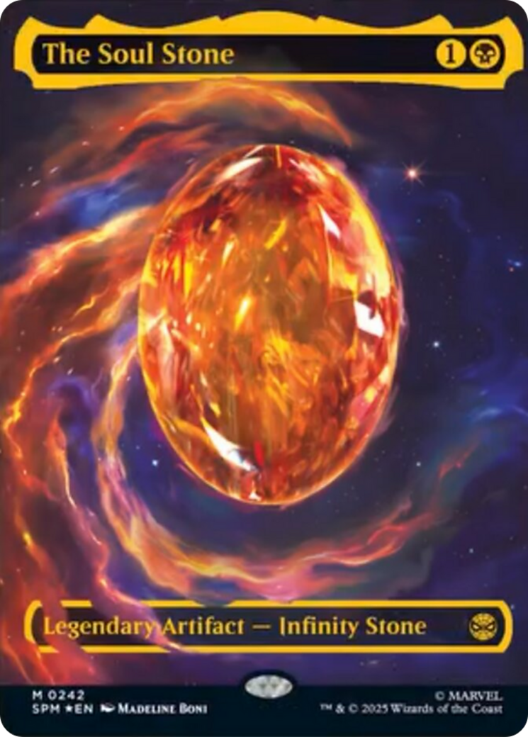 The Soul Stone / ソウル・ストーン Foil 英語版 The Soul Stone (Cosmic Foil) [Marvel's Spider-Man]