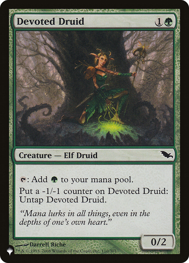 Devoted Druid (SHM) [The List]