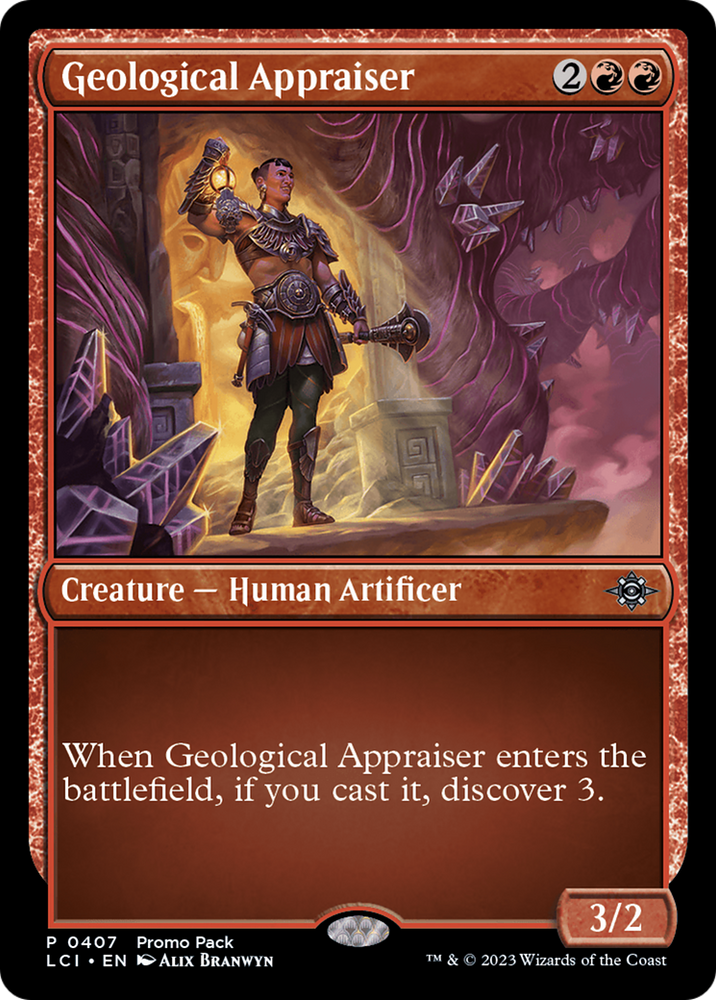 Geological Appraiser [The Lost Caverns of Ixalan Promos]