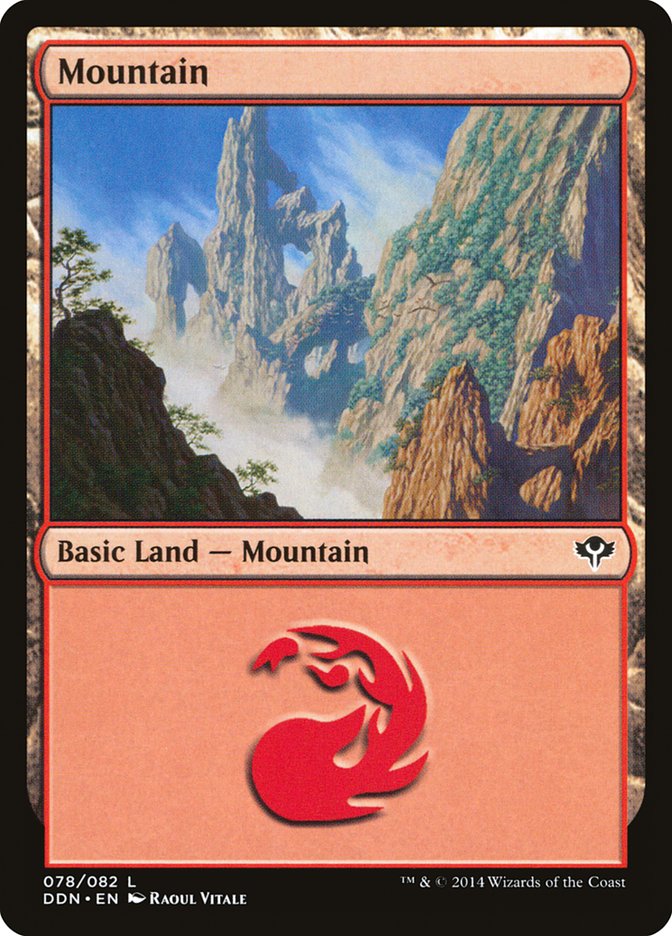 Mountain (78) [Duel Decks: Speed vs. Cunning]