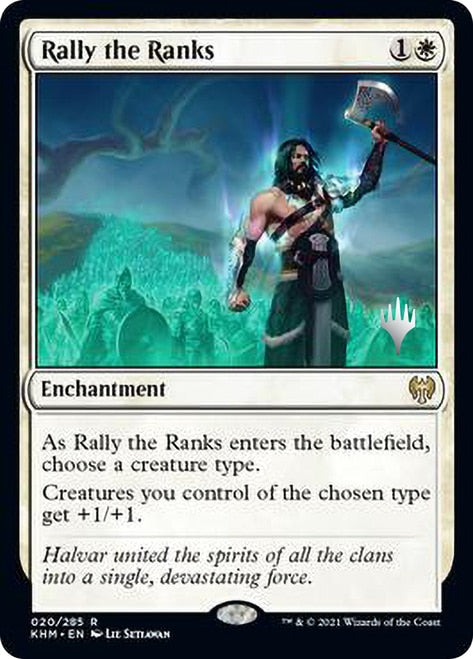 Rally the Ranks (Promo Pack) [Kaldheim Promos]