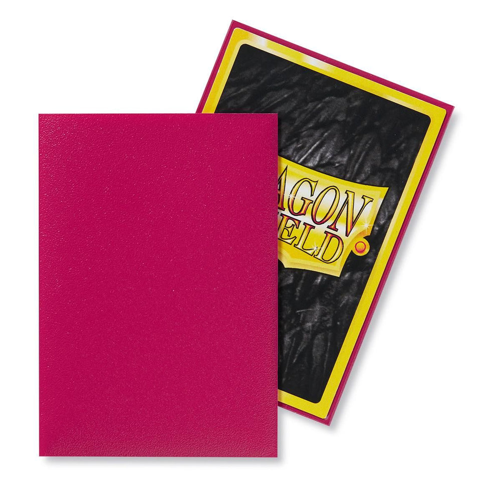 Dragon Shield: Japanese Size 60ct Sleeves - Magenta (Matte)