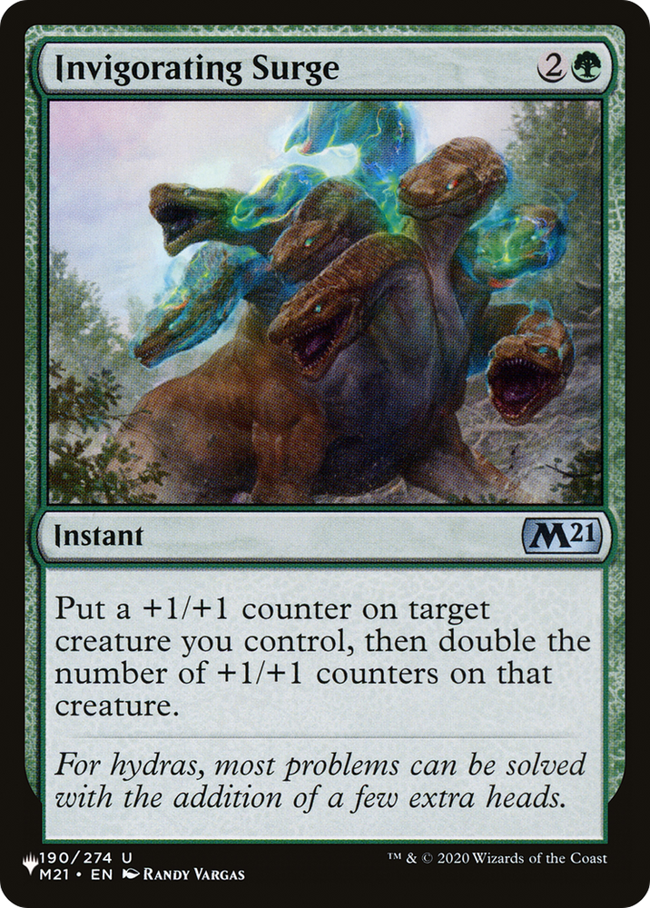 Invigorating Surge [The List Reprints]