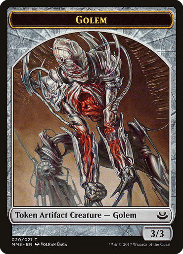 Golem Token [Modern Masters 2017 Tokens]