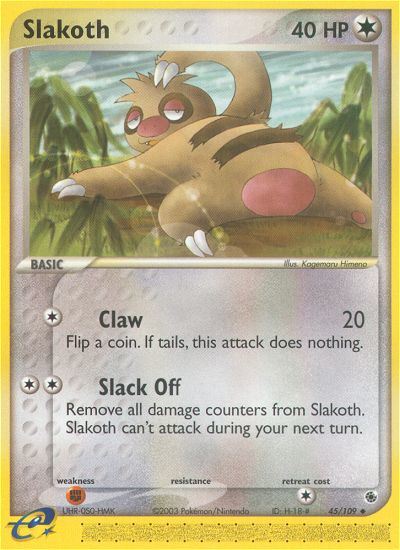 Slakoth (45/109) [EX: Ruby & Sapphire]