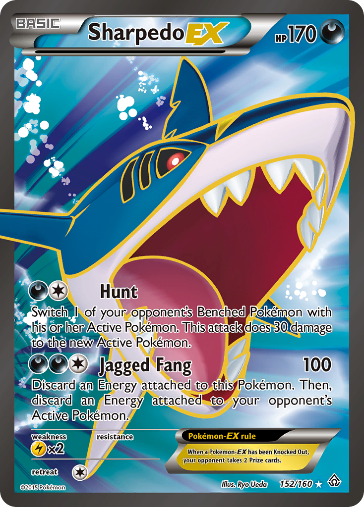 Sharpedo EX (152/160) [XY: Primal Clash]