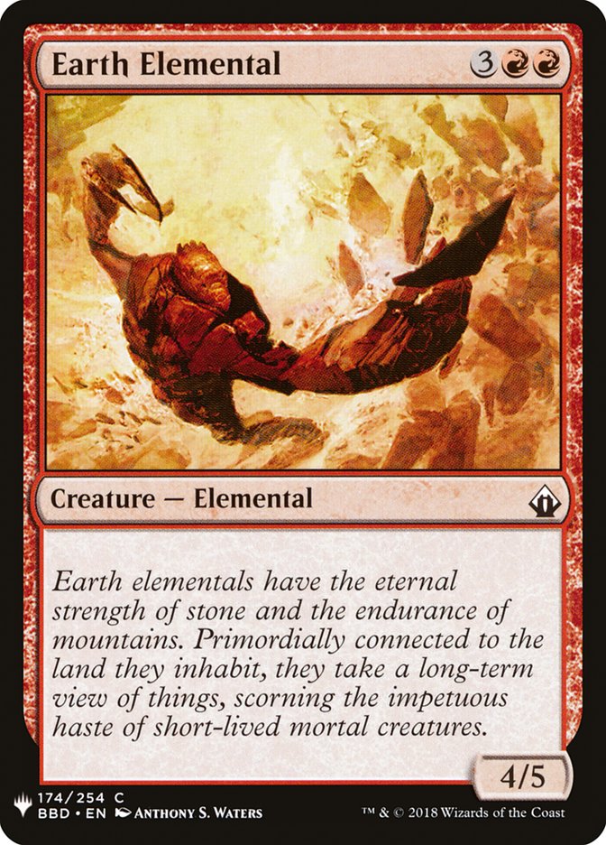 Earth Elemental [Mystery Booster]