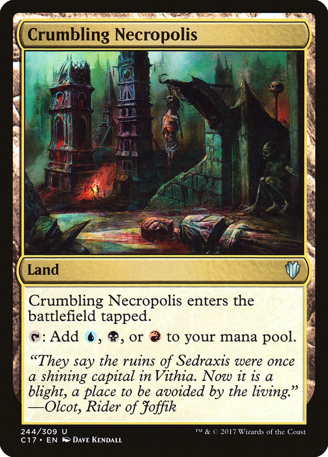 Crumbling Necropolis [Commander 2017]