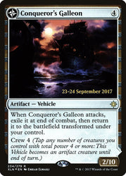 Conqueror's Galleon // Conqueror's Foothold [Ixalan Prerelease Promos]