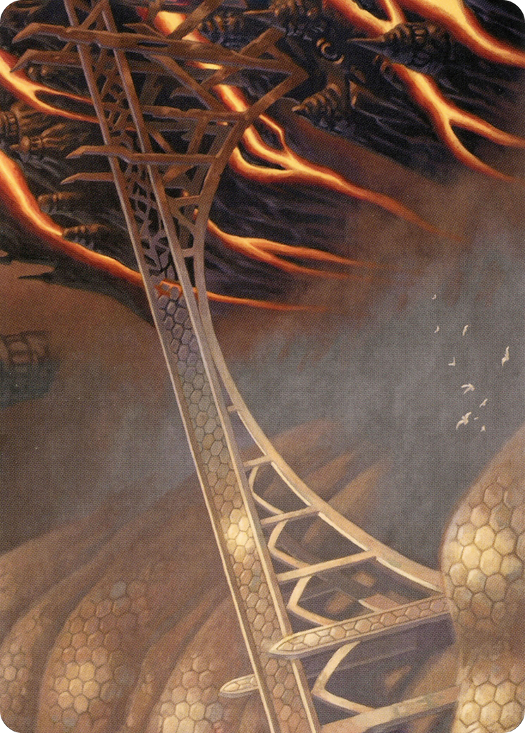 Rustvale Bridge Art Card [Modern Horizons 2 Art Series]