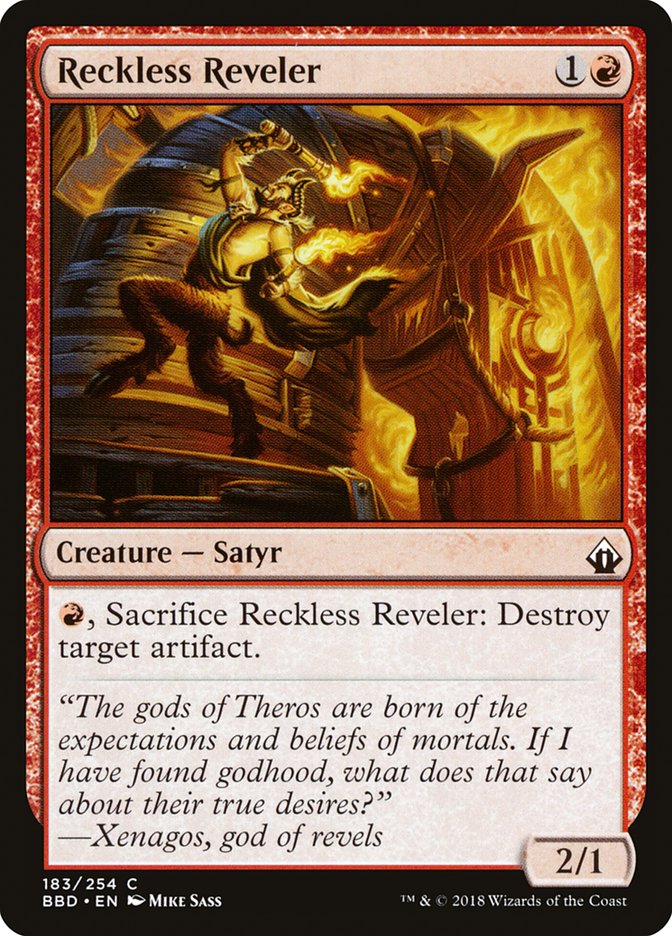 Reckless Reveler [Battlebond]