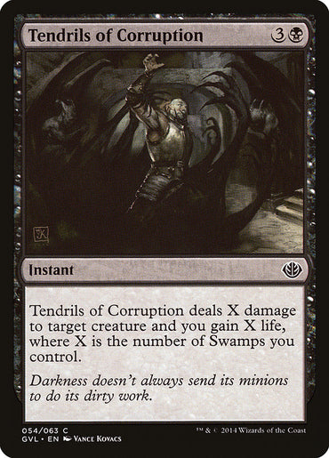 Tendrils of Corruption (Garruk vs. Liliana) [Duel Decks Anthology]