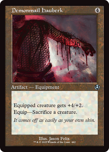 Demonmail Hauberk (Retro Frame) [Innistrad Remastered]