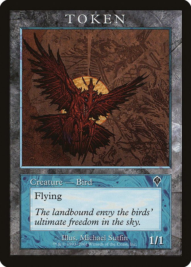 Bird Token [Magic Player Rewards 2001]