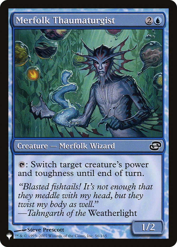 Merfolk Thaumaturgist [The List]