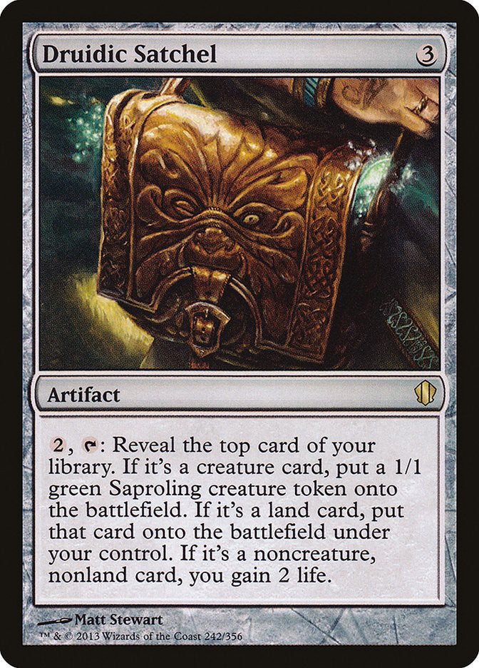 Druidic Satchel [Commander 2013]