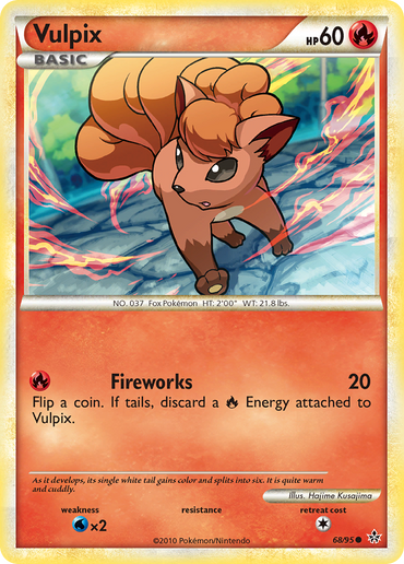 Vulpix (68/95) [HeartGold & SoulSilver: Unleashed]