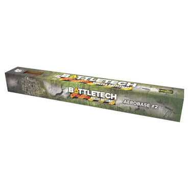 Alpha Strike Hexless Battlemat: Aerobase #2 / Grassland Hills #1